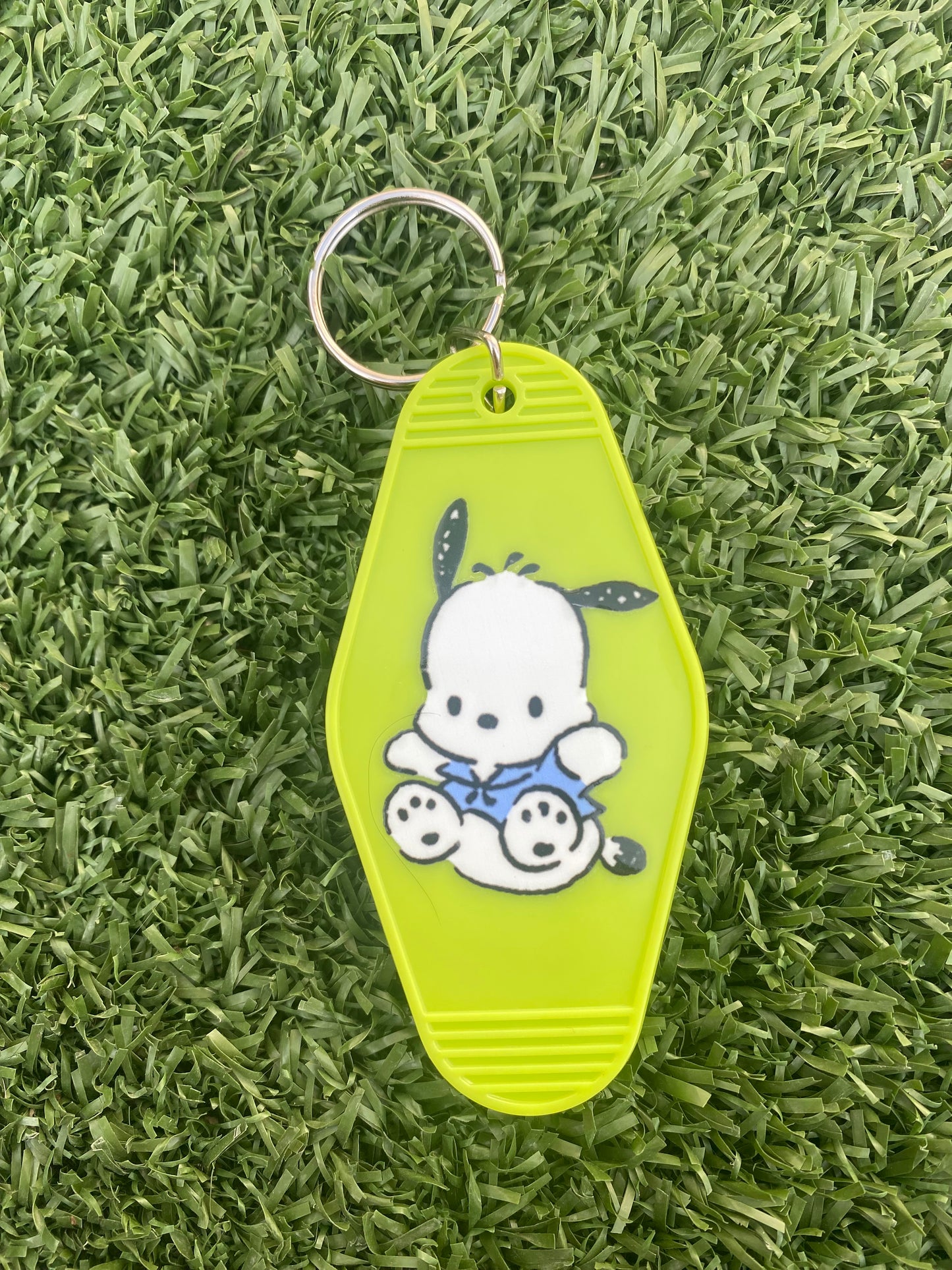 Pochacco Green Keychain