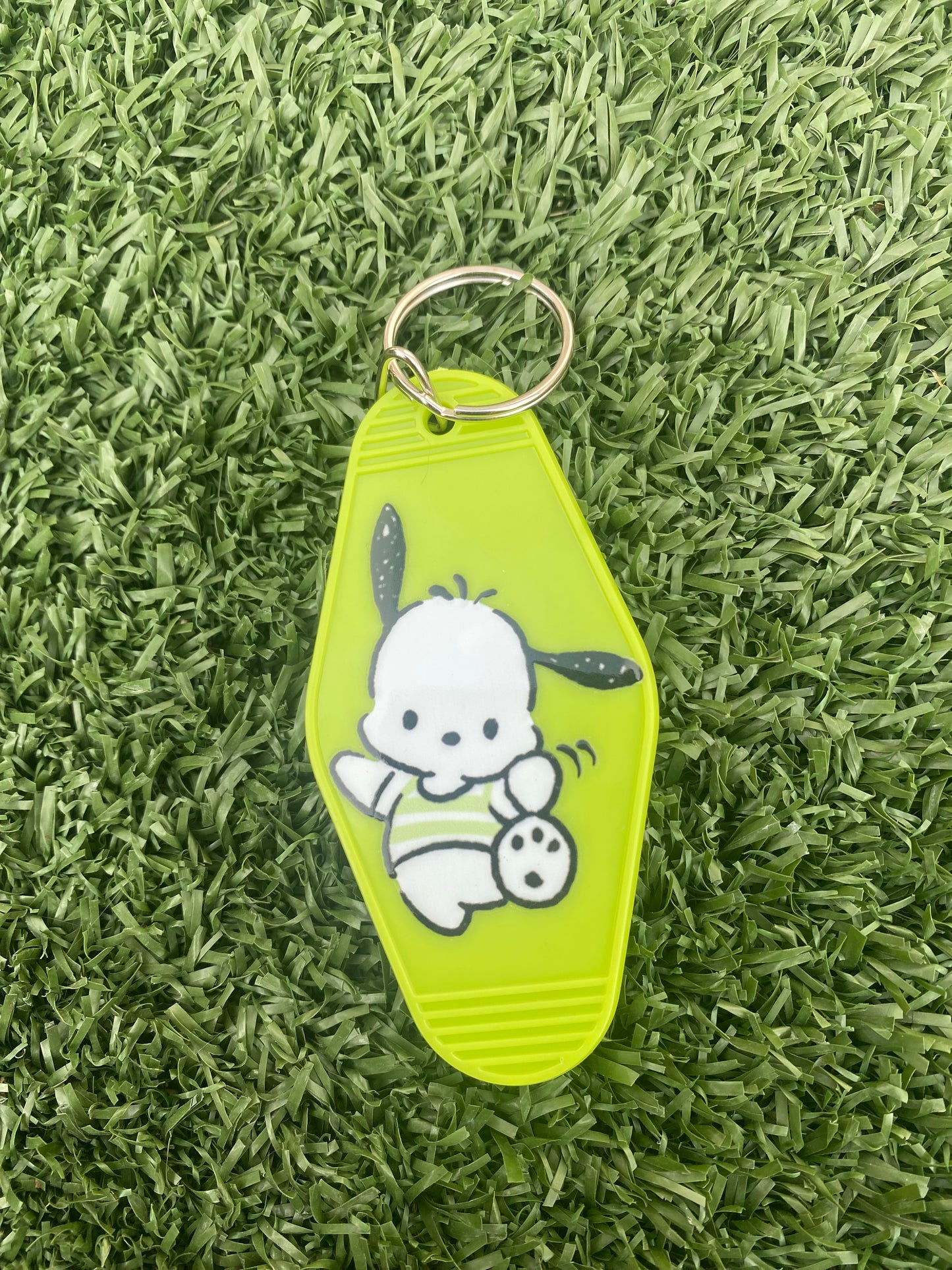 Pochacco Green Keychain