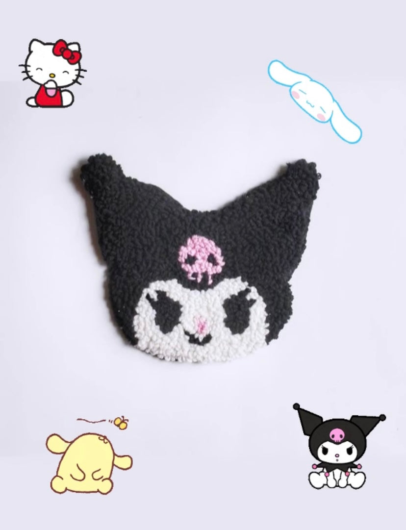 Kuromi Mug Rug