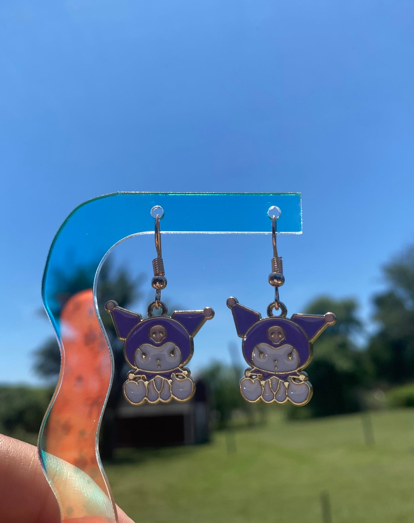 Kuromi earrings