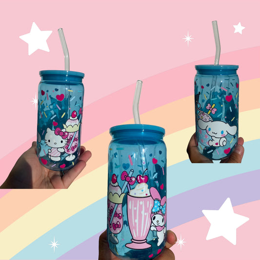 Sanrio themed plastic cup