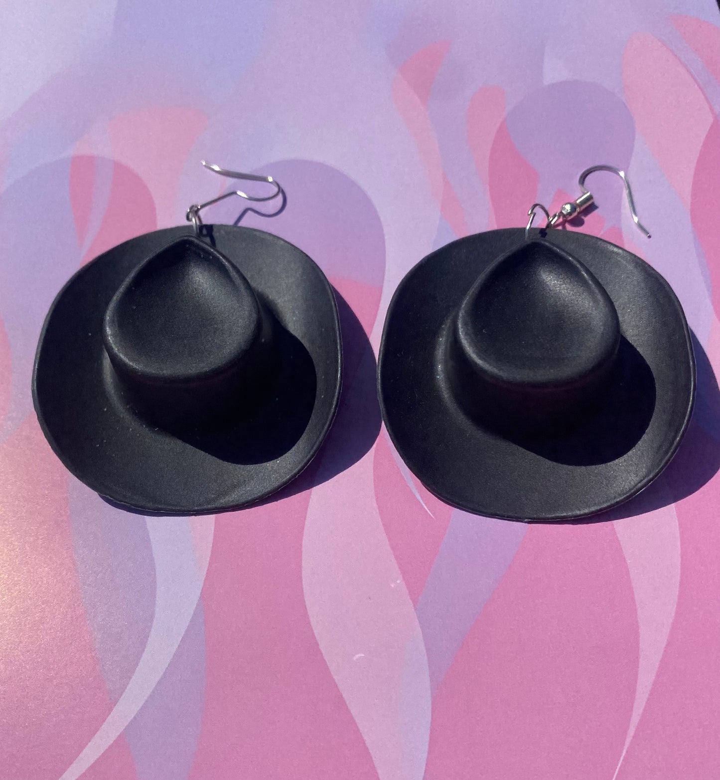 Cowboy Hat Earrings