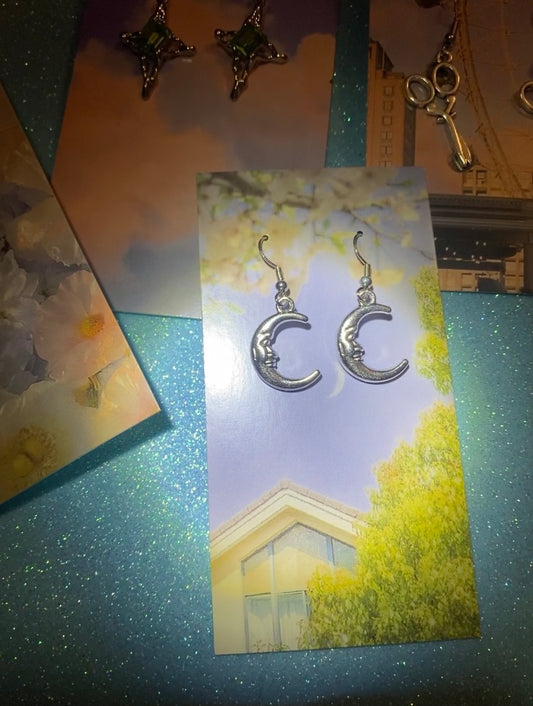 Crescent Moon Earrings