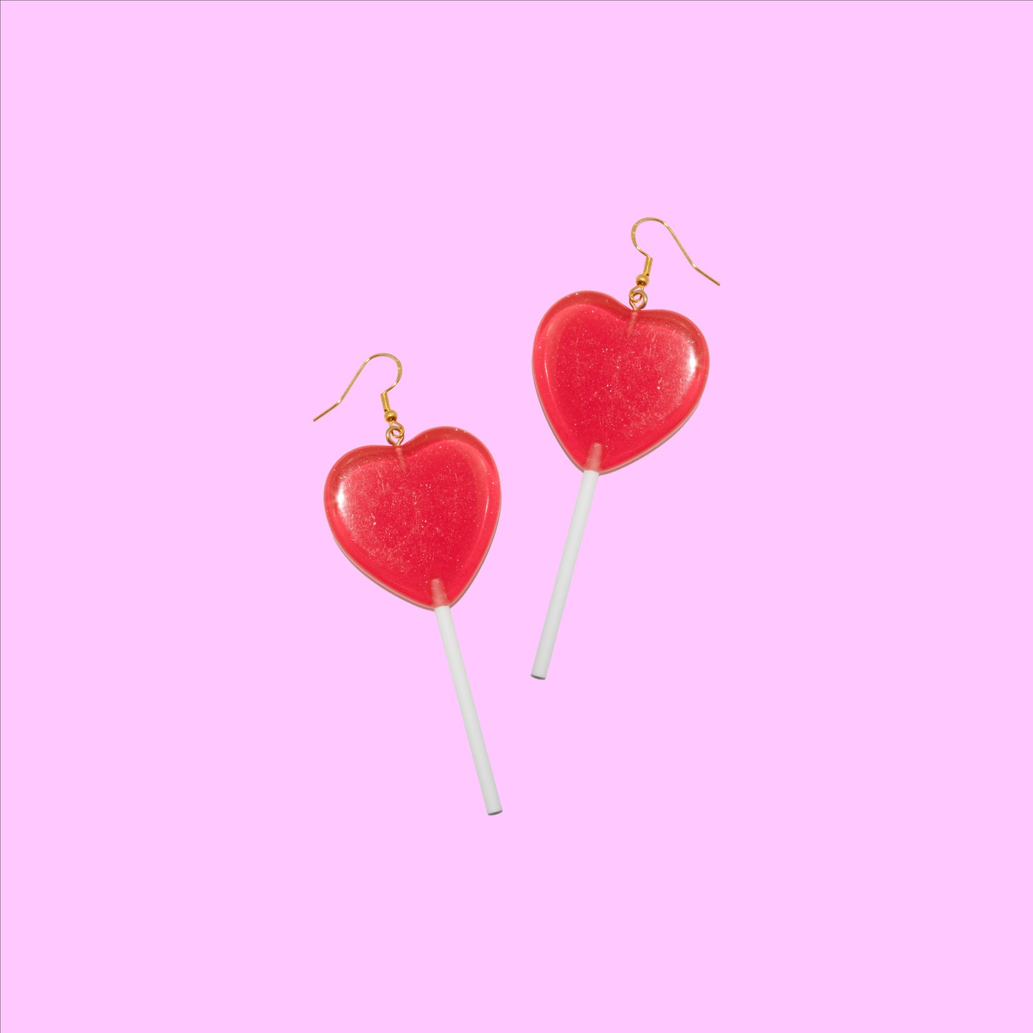 Heart Lollipop Earrings